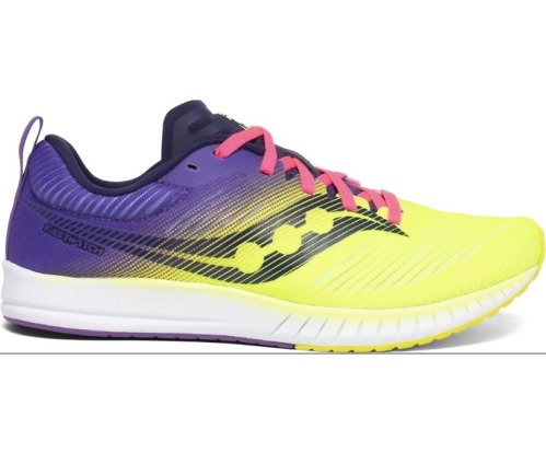 Tenis Saucony Fastwitch 9 Mujer Zapatillas Running Citron México MX-124-HS